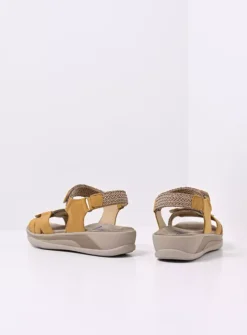 DAMES Wolky Sandalen<Acula - amber nubuck