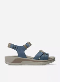 DAMES Wolky Sandalen<Acula - jeans nubuck