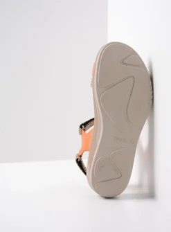 DAMES Wolky Sandalen<Acula - oranje leer