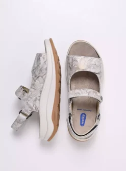DAMES Wolky Sandalen<Adura - beige bloemen leer