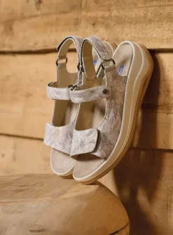 DAMES Wolky Sandalen<Adura - beige bloemen leer