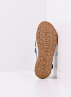 DAMES Wolky Sandalen<Adura - blauw effectleer