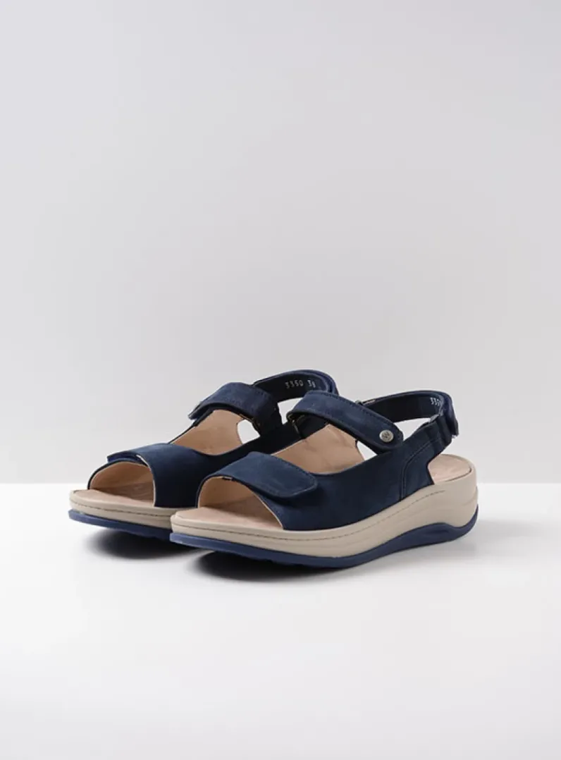 DAMES Wolky Sandalen<Adura - denim nubuck