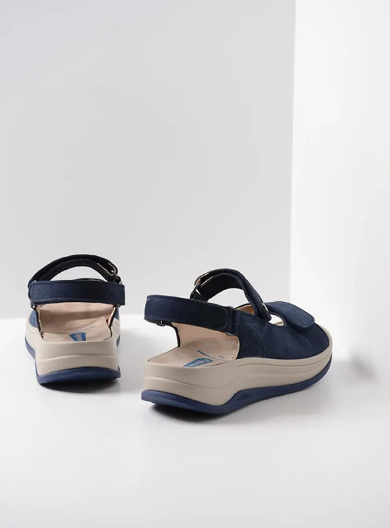 DAMES Wolky Sandalen<Adura - denim nubuck