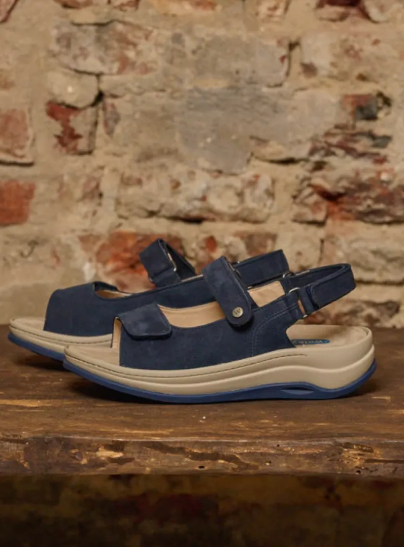 DAMES Wolky Sandalen<Adura - denim nubuck