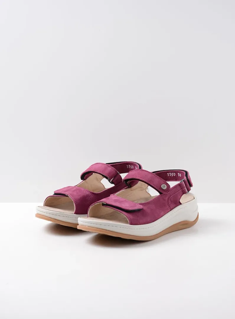 DAMES Wolky Sandalen<Adura - fuchsia nubuck