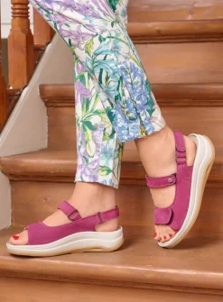 DAMES Wolky Sandalen<Adura - fuchsia nubuck
