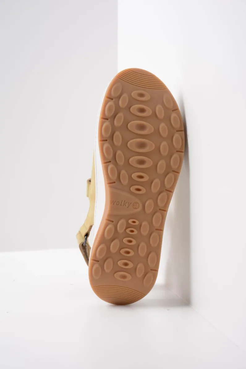 DAMES Wolky Sandalen<Adura - lichtgroen nubuck