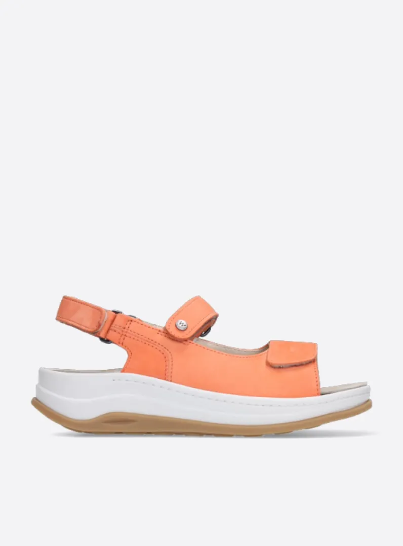 DAMES Wolky Sandalen<Adura - oranje nubuck