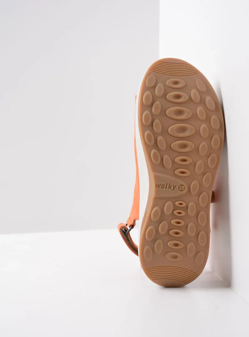 DAMES Wolky Sandalen<Adura - oranje nubuck