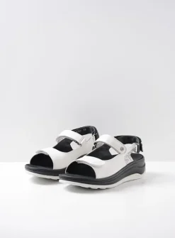 DAMES Wolky Sandalen<Adura - wit leer