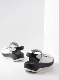 DAMES Wolky Sandalen<Adura - wit leer