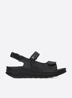 DAMES Wolky Sandalen<Adura - zwart leer