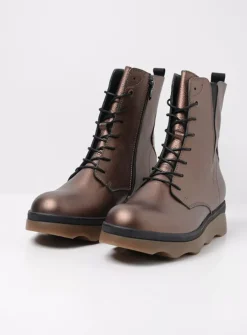 DAMES Wolky Veterlaarzen|Herfst/Winter<Akita HV - brons leer