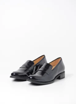 DAMES Wolky Instappers|Herfst/Winter<Alabama F2F - blauw lak stretch biocare