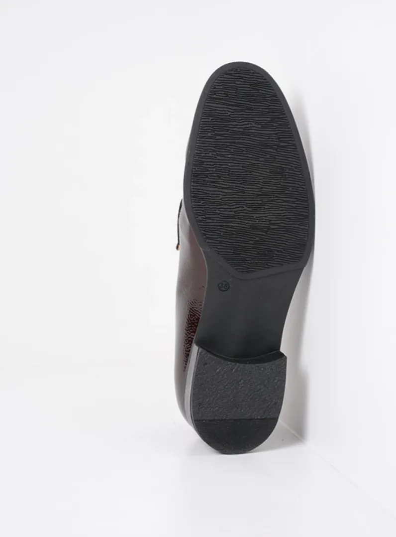 DAMES Wolky Instappers|Herfst/Winter<Alabama F2F - bordeaux lak stretch biocare