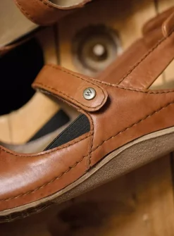 DAMES Wolky Sandalen<Alberta - naturel leer