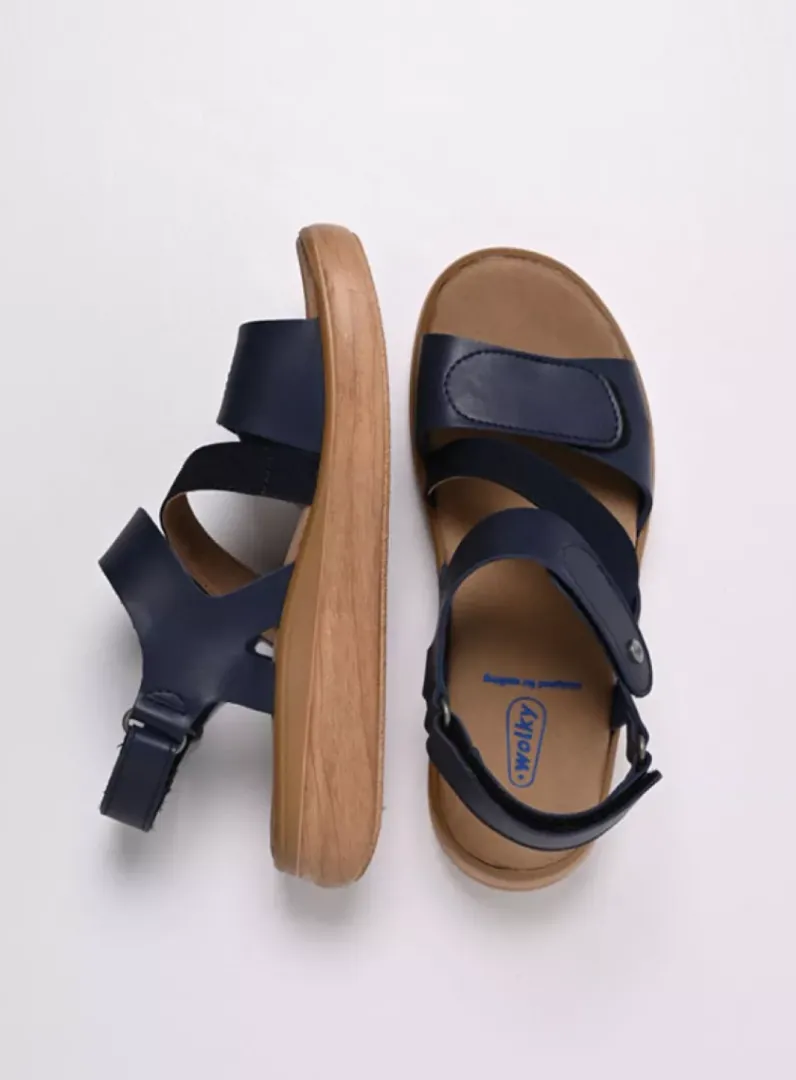 DAMES Wolky Sandalen<Amara - blauw biocare