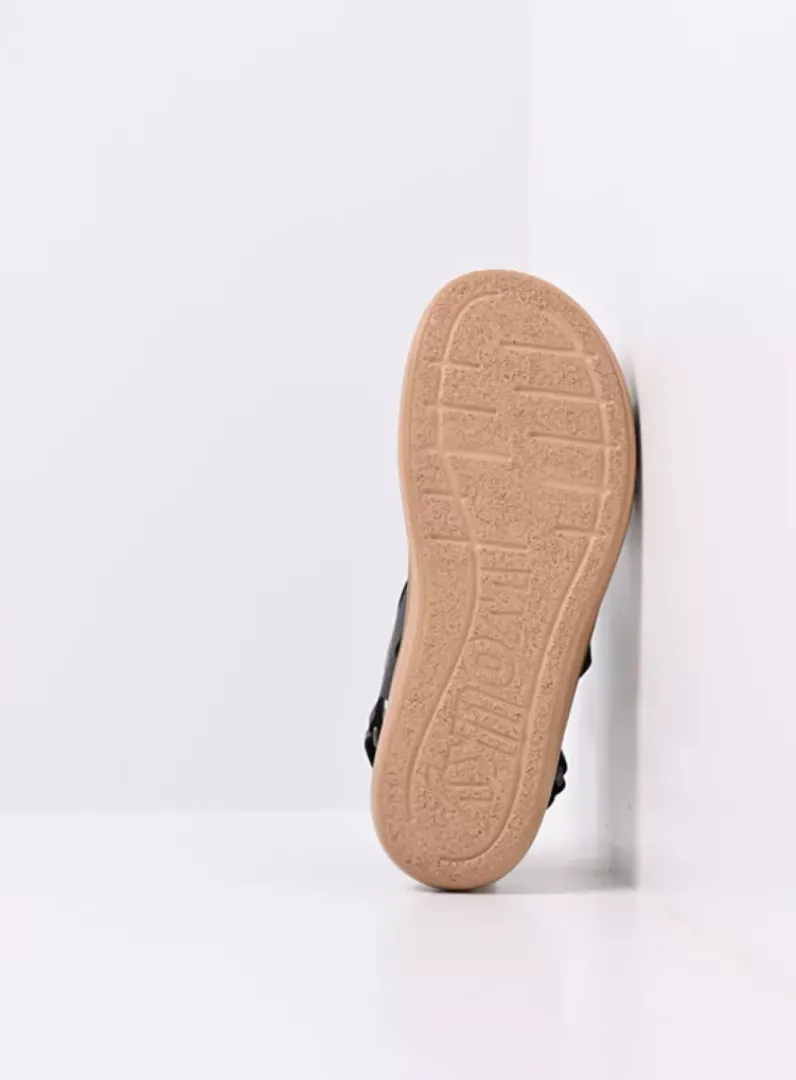 DAMES Wolky Sandalen<Amara - zwart biocare