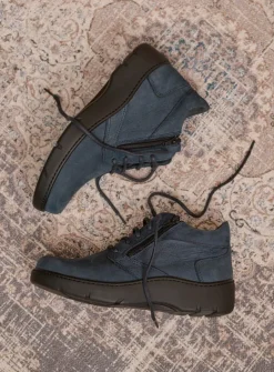 DAMES Wolky Hoge Veterschoenen|Wandelschoenen<Annemarie XW - denim nubuck