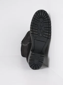 DAMES Wolky Halfhoge Laarzen|Herfst/Winter<Ansina F2F - zwart nubuck