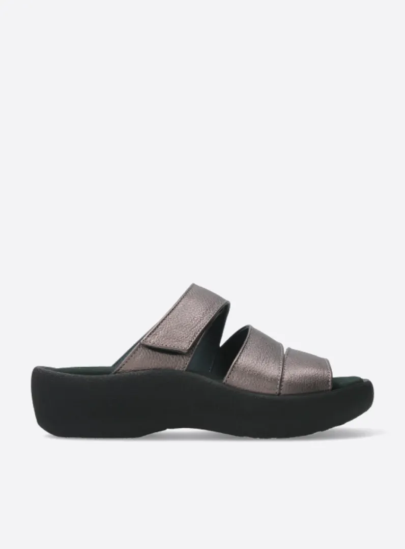 DAMES Wolky Slippers<Aporia - brons leer