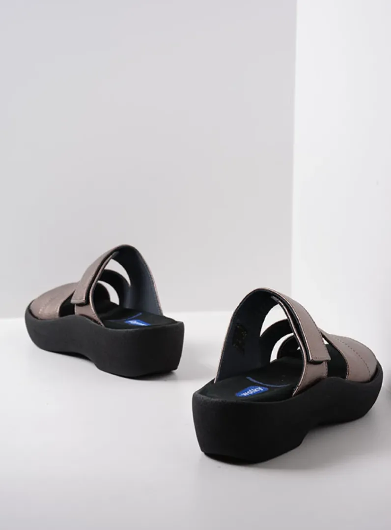 DAMES Wolky Slippers<Aporia - brons leer