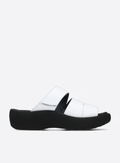 DAMES Wolky Slippers<Aporia - wit leer