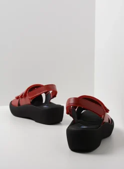 DAMES Wolky Sandalen<Avalon - rood leer