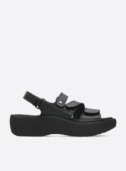 DAMES Wolky Sandalen<Avalon - zwart leer