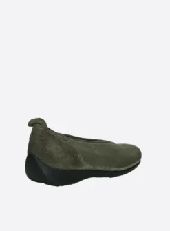 DAMES Wolky Instappers<Ballet - taupe suede