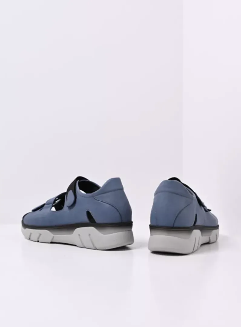 DAMES Wolky Sandalen<Blaze - jeans nubuck