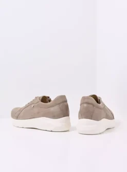 DAMES Wolky Lage Veterschoenen|Sneakers<Blitz - safari effectleer