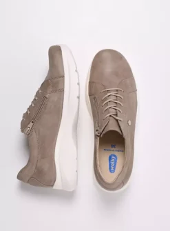 DAMES Wolky Lage Veterschoenen|Sneakers<Blitz - safari effectleer