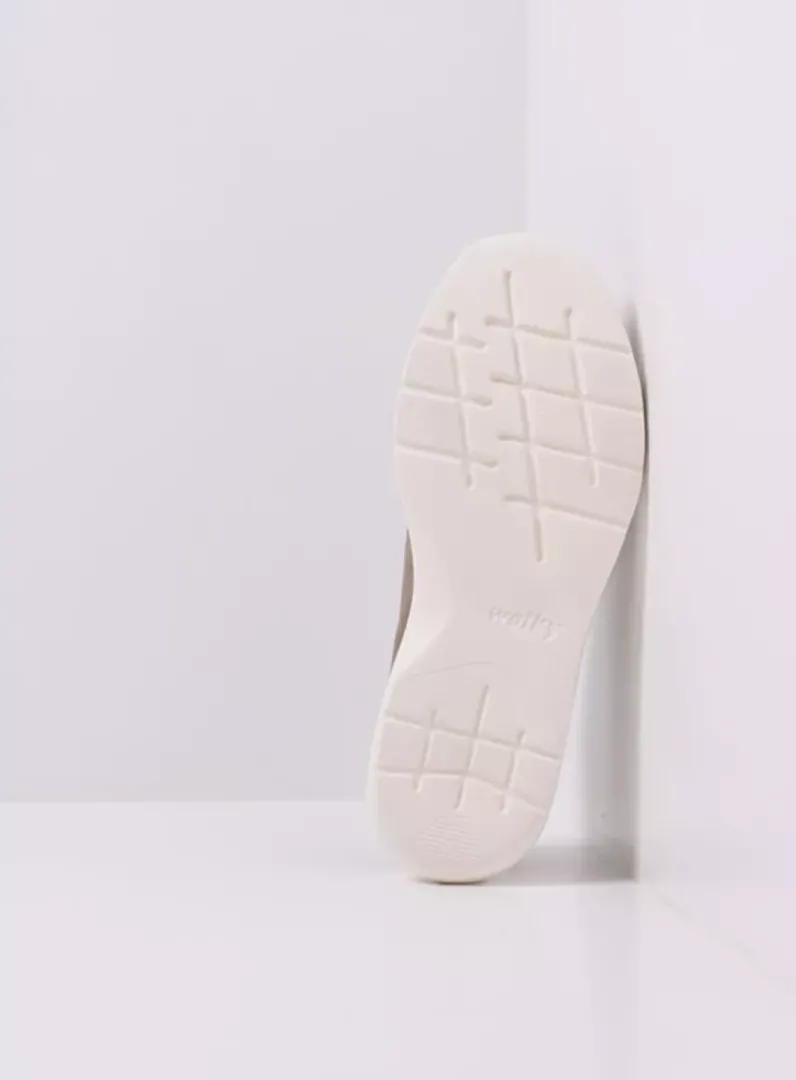 DAMES Wolky Lage Veterschoenen|Sneakers<Blitz - safari effectleer