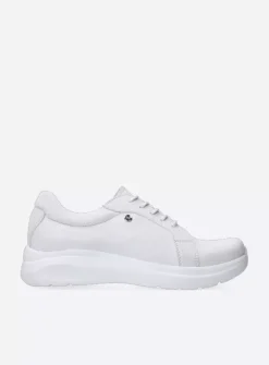 DAMES Wolky Lage Veterschoenen|Sneakers<Blitz - wit effectleer