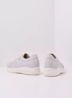 DAMES Wolky Lage Veterschoenen|Sneakers<Blitz - wit effectleer