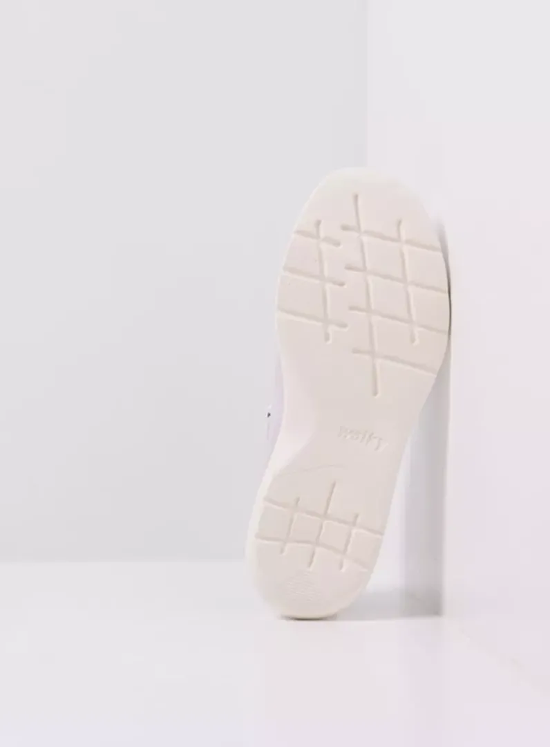 DAMES Wolky Lage Veterschoenen|Sneakers<Blitz - wit effectleer