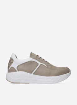 DAMES Wolky Lage Veterschoenen|Wandelschoenen<Bounce - safari nubuck