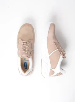 DAMES Wolky Lage Veterschoenen|Wandelschoenen<Bounce - safari nubuck