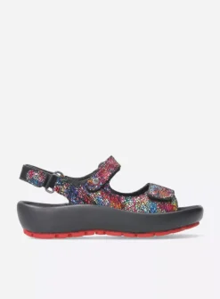 DAMES Wolky Sandalen<Brasilia - multi-zwart leer