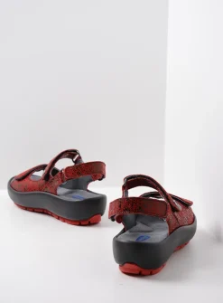 DAMES Wolky Sandalen<Brasilia - rood leer
