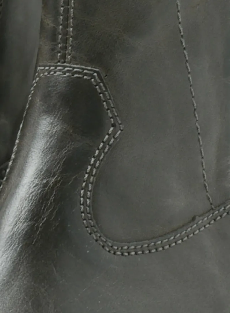 DAMES Wolky Halfhoge Laarzen|Cowboylaarzen<Caprock - antraciet leer