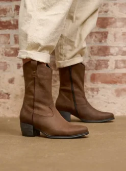DAMES Wolky Cowboylaarzen|Herfst/Winter<Caprock HV - bruin nubuck