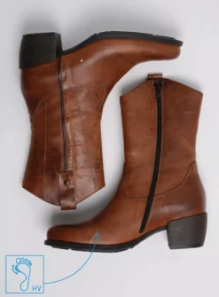 DAMES Wolky Cowboylaarzen|Herfst/Winter<Caprock HV - cognac leer