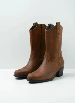 DAMES Wolky Cowboylaarzen|Herfst/Winter<Caprock HV - cognac suede