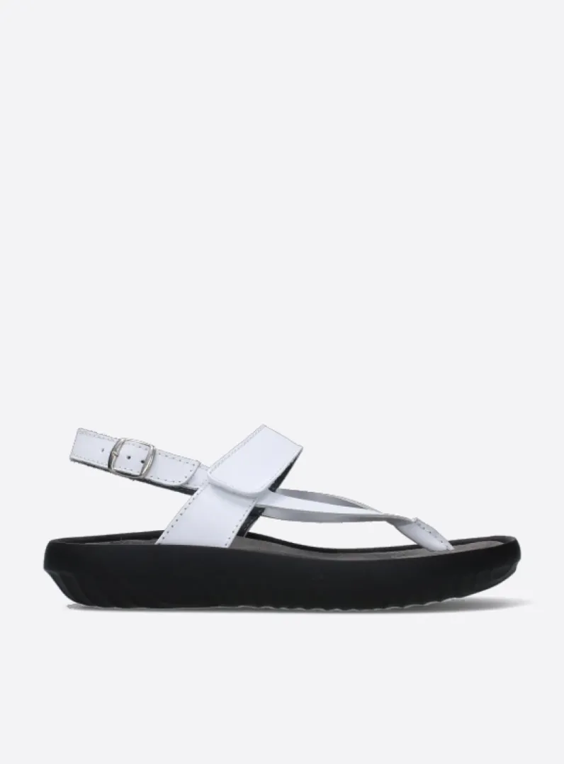 DAMES Wolky Sandalen<Cebu - wit leer