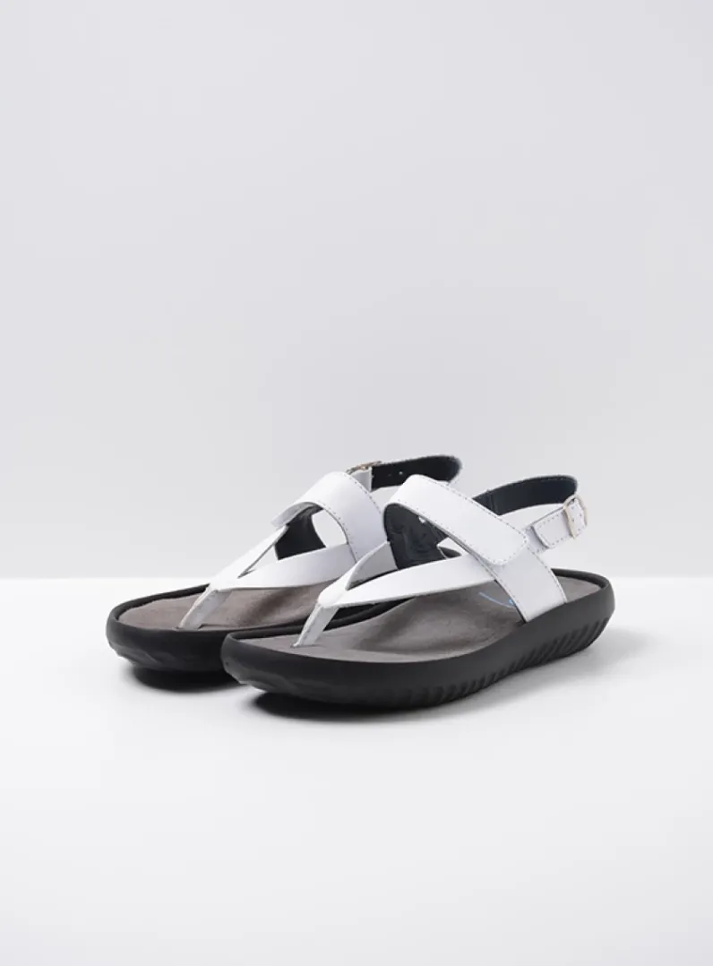 DAMES Wolky Sandalen<Cebu - wit leer