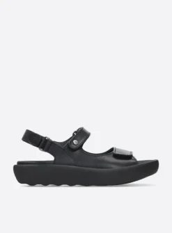 DAMES Wolky Sandalen<Celine XW - zwart leer