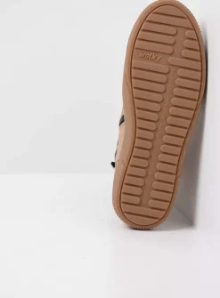 DAMES Wolky Hoge Veterschoenen|Veterlaarzen<Check - safari nubuck